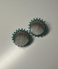 Alternative view of Sealskin Mini Stud (Made to Order)