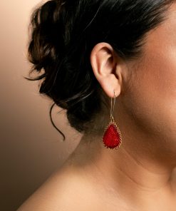 Red & Gold Sealskin Drip (available to order)