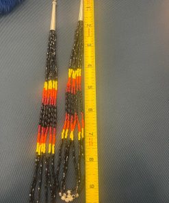 Alternative view of Shiny Square Bead Earrings