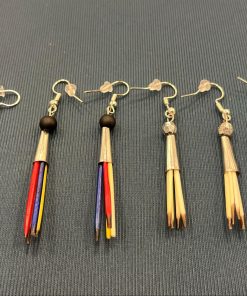 Alternative view of Porcupine Quills Earrings