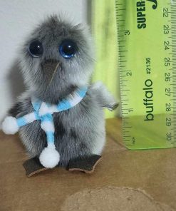 Alternative view of Sealskin Ookpik Keychain #2