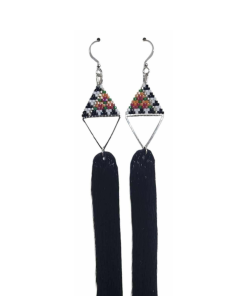 Sealskin Seed Beads Earrings #2