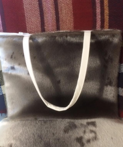 Sealskin and Leather Purse (Made to Order)