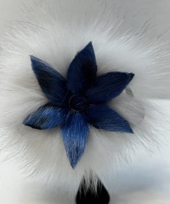 Sealskin and Fox Fur Brooches