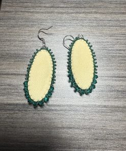 Alternative view of Harp Seal Small Oval Earrings