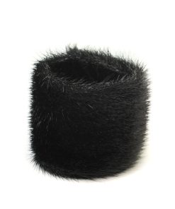 Seal skin Snap Bracelet _Cheryl Fennel_Snowfly_ Black _01