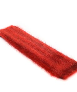 Seal skin Snap Bracelet _Cheryl Fennel_Snowfly_ bright red _02