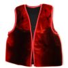 Seal skin Vest _Cheryl Fennel_Snowfly_ Red _01