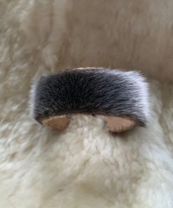 Inuk360 Natural Seal Earring and Cuff Set - Made to order