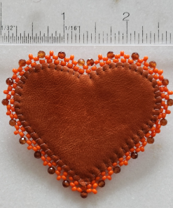 Alternative view of Solidarity Heart Pin, Non-Fur
