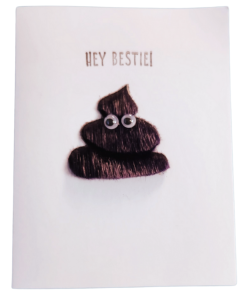 Alternative view of Carte de vœux - Hey Bestie