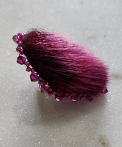 Alternative view of Bague en peau de phoque