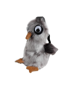 Sealskin Ookpik Owl Hanging Ornament-1