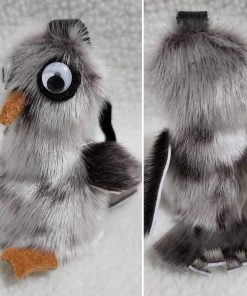 Alternative view of Sealskin Ookpik Owl Hanging Ornament-1