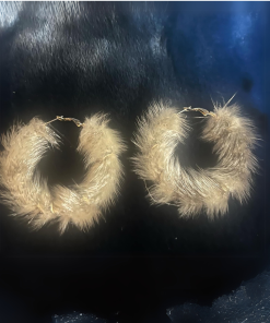 Sealskin Strip Earrings #1