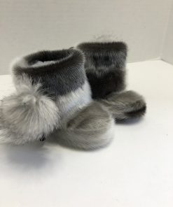Alternative view of Toddlers Size Sealskin Mukluks  (Made to Order)