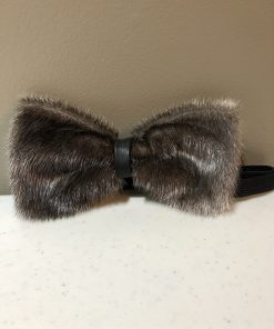 Alternative view of Sealskin Bow Tie (Made to Order)