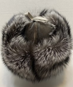 Sealskin and Silver Fox Trappers Hat (Made to Order)