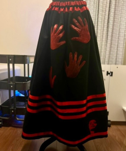 MMIW Sealskin Ribbon Skirt