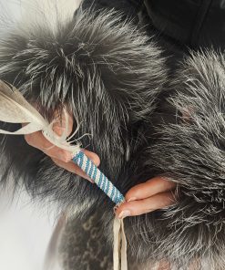 Alternative view of Natural Sealskin Wrist Warmers