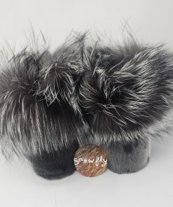 Natural Sealskin Wrist Warmers